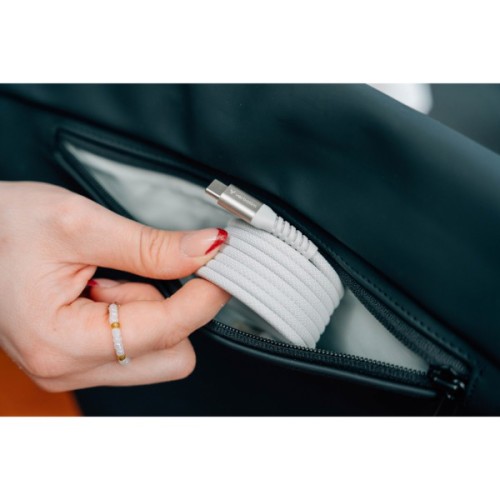 Дата кабель USB-C to USB-C 1.2m Magnetic 100W gray Verbatim (31854)