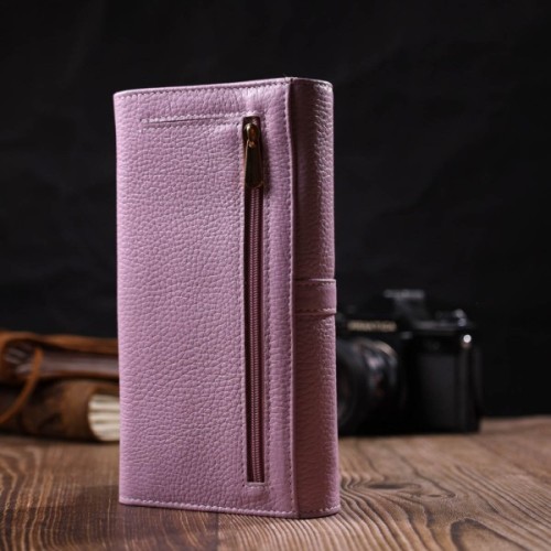 Гаманець Tony Bellucci З натуральної шкіри Ліловий (21958)