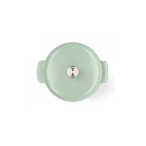 Каструля KitchenAid чавунна з кришкою 3,3 л Фісташкова (CC007433-001)