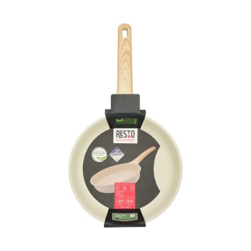 Сковорода Resto Ran біла 24 см (93809)