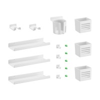 Органайзер для столу OfficePro Набір аксесуарів для органайзерів White (OA530)