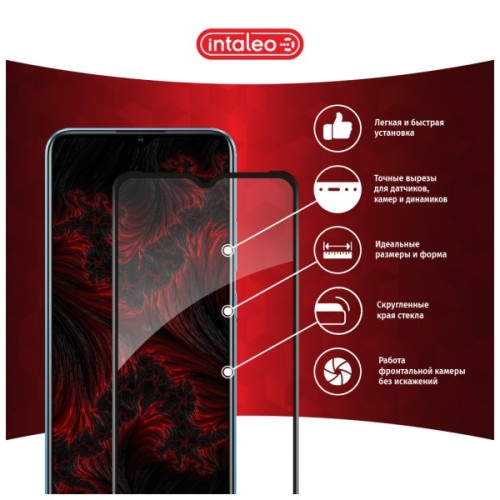 Скло захисне Intaleo Full Glue RealMe C21Y Black (1283126518515)