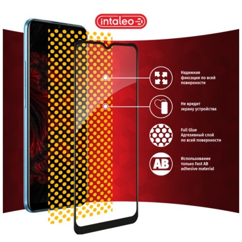 Скло захисне Intaleo Full Glue RealMe C21Y Black (1283126518515)