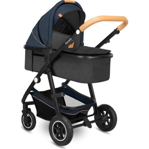 Коляска Lionelo 2 в 1 Amber Blue Navy (LO-AMBER BLUE NAVY (2in1))