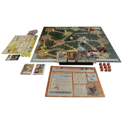 Настільна гра Kilogames Root. Річкові народи, укр (доповнення) (Root: The Riverfolk Expansion) (KG-1910)