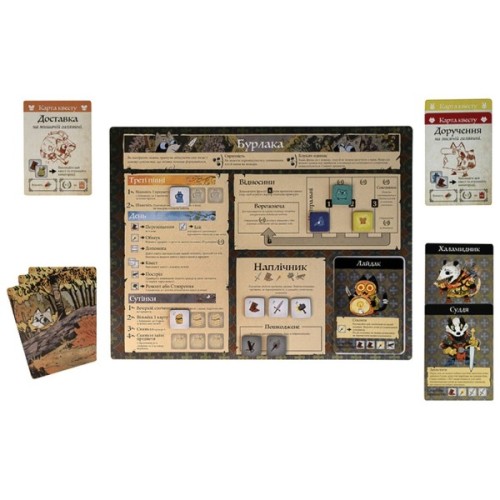 Настільна гра Kilogames Root. Річкові народи, укр (доповнення) (Root: The Riverfolk Expansion) (KG-1910)