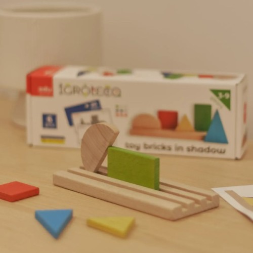 Розвиваюча іграшка Ігротеко деревяна Фігури і тіні (900606)