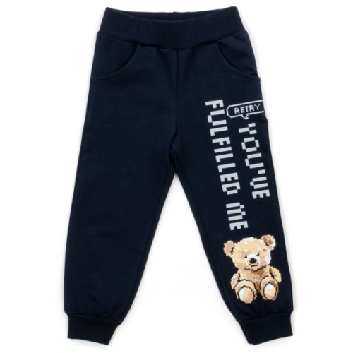 Спортивний костюм дитячий Breeze з ведмедиком (18105-110B-gray)