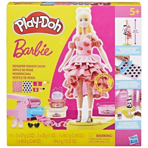 Набір для творчості Hasbro Play-Doh Barbie Показ Моди з масою для ліплення (G1356)