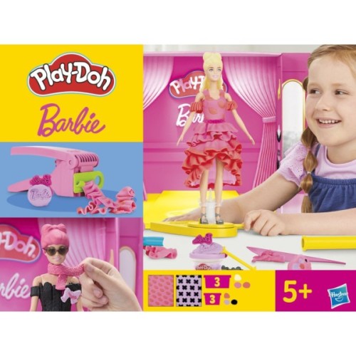 Набір для творчості Hasbro Play-Doh Barbie Показ Моди з масою для ліплення (G1356)
