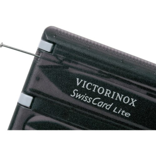 Мультитул Victorinox SwissCard Lite Transparent Black (0.7333.T3)