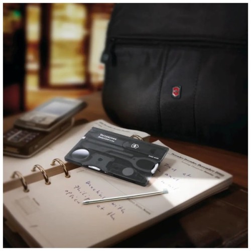 Мультитул Victorinox SwissCard Lite Transparent Black (0.7333.T3)