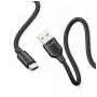 Дата кабель USB 2.0 AM to USB-C 2.0m 3A TPE embossed black ColorWay (CW-CBUC102-BK)