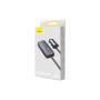 Зарядний пристрій Baseus 2xUSB-C + 2xUSB 120W + extension cord gray (CCBT-A0G)
