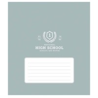 Зошит Школярик High school 12 аркушів клітинка (012-3657K)