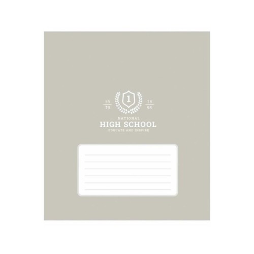 Зошит Школярик High school 12 аркушів клітинка (012-3657K)