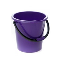 Відро господарське Горизонт Комфорт Фіолетове 10 л (гор-02040/фіолетовий)