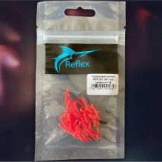 Силікон рибальський Reflex Мотиль 35*1мм Червоний П/Е європідвіс (7407000004657)