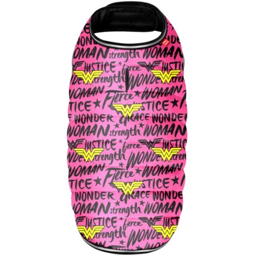 Курточка для тварин WAUDOG Clothes "Чудо-жінка в рожевому" L (505-4010)