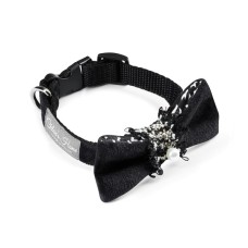 Нашийник для тварин Chloe's Home Perlove чорний M (CLH5439)