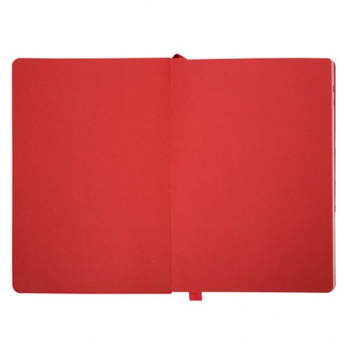 Тижневик Leo planner А5 датований 2026 "Boss", м'який, червоний, 368 сторінок (252636)