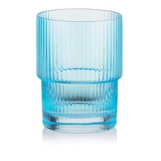 Набір склянок Ardesto 200мл, 2шт, скло, блакитний (AR2620SBL)