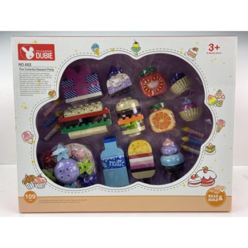 Конструктор Wange Кольорова десертна вечірка (WNG-602)