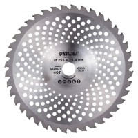 Ніж для тримера Sigma з твердосплавними напайками 255x25.4мм 40Т хвилеподібний (5624621)