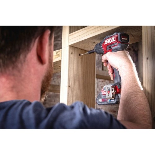 Шуруповерт Skil акумуляторний безщітковий безударний 3065 CA Compact , 2.5Ah (DD1E3065CA+BC1E3110AA)