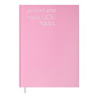 Тижневик Buromax недатований MOTIVETION, A5, рожевий (BM.2062-10)