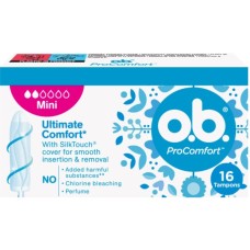 Тампони o.b. ProComfort Mini 16 шт. (3574660192063/3574661329833)