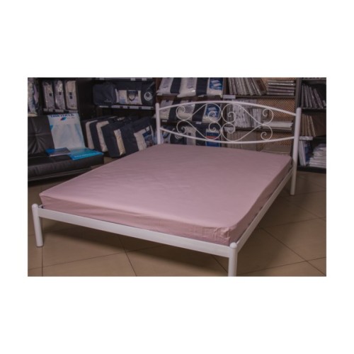 Простирадло Billerbeck на резинці (фланель) рожеве дерево 100х200 см (1677-535)