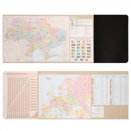 Тижневик Leo planner А5 датований 2026 "Legacy", твердий, чорний, 368 сторінок (252649)