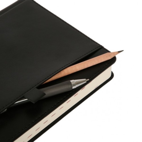 Тижневик Leo planner А5 датований 2026 "Legacy", твердий, чорний, 368 сторінок (252649)