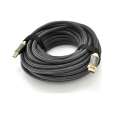 Кабель мультимедійний HDMI M to HDMI M 20.0m V2.0 4K black VEGGIEG (YT-HDMI(M)/(M)HX-20/19709)