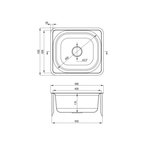 Мийка кухонна Deante Doppio+ зміш. BYU 060M (ZENA0103)