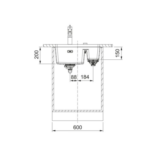 Мийка кухонна Franke 125.0701.784