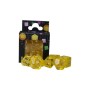 Набір кубиків для настільних ігор Games 7 Days Transparent 7 Dice Set - Yellow (g7dtran04)
