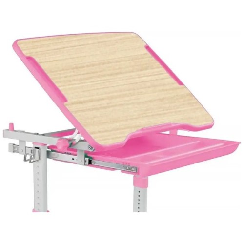 Парта зі стільцем FunDesk Piccolino III Pink-w