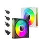 Кулер до корпусу Zezzio PRISM 6 Pro ARGB Black Reverse