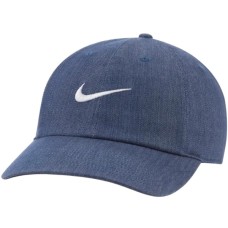 Кепка Nike H86 Swoosh Denim Cap DJ6220-410 синій Уні OSFM (194958729998)