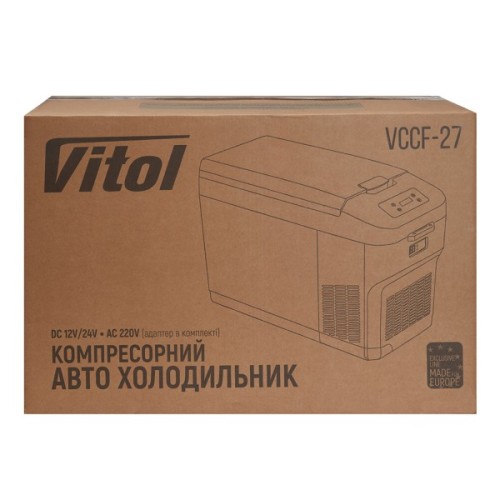 Автохолодильник VITOL 27 л. (VCCF-27)
