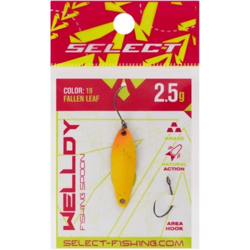 Блешня Select Welldy 2.5g 31mm 19 Fallen Leaf (1870.81.12)