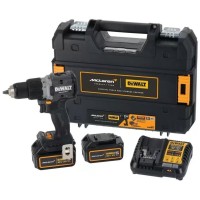 Шуруповерт DeWALT McLaren F1 TEAM LIMITED EDITION, 18V, АКБ 2x5Ah, 90Нм, 0-450·0-1650об/хв, кейс, ЗП, 1.34кг (DCD85MP2T)