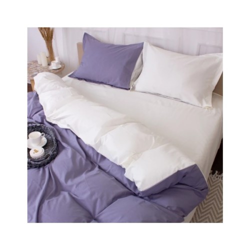 Постільна білизна MirSon Poplin Line 002 + 056 Kathleen 200 x 220 (2200006280309)