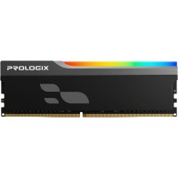 Модуль пам'яті для комп'ютера DDR4 16GB 3200 MHz Onyx Black RGB Prologix (PRO16GB3200YBR4)