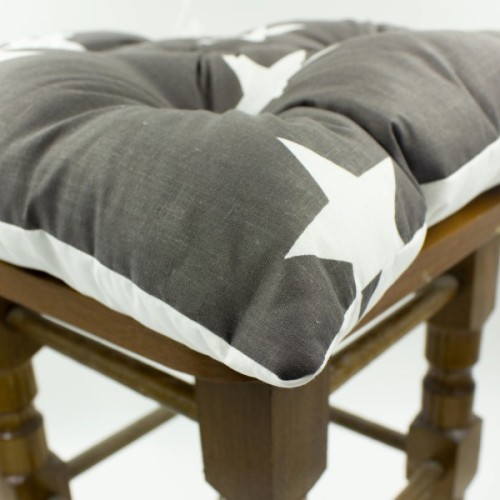 Подушка на стілець MirSon Бязь Принт 17-0030 Berto 50х50 см (2200006276418)