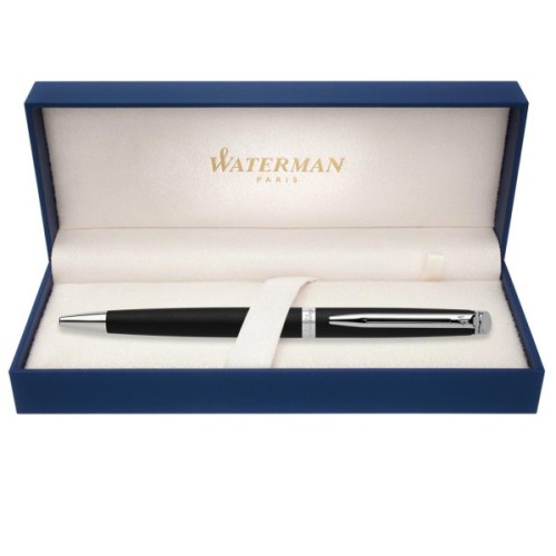 Ручка кулькова Waterman HEMISPHERE Mаtte Black CT BP (22 001)