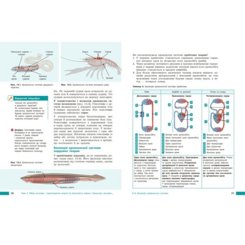 Підручник НУШ Біологія. 8 клас - О.В. Тагліна, А.М. Самойлов, О.М. Утєвська, Л.В. Довгаль Ранок (9786170995896)