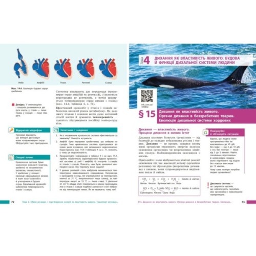 Підручник НУШ Біологія. 8 клас - О.В. Тагліна, А.М. Самойлов, О.М. Утєвська, Л.В. Довгаль Ранок (9786170995896)